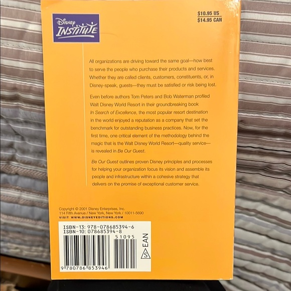 Disney Institute 'Be Our Guest' Book - Picture 2 of 2